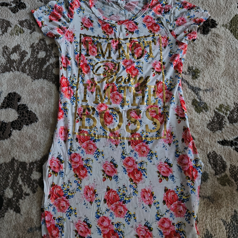 Floral Print Women's Top